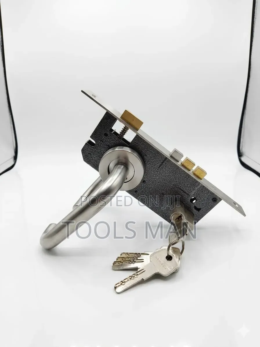 Heavy Duty Premium Mortise Door Lock Set With Triple Deadbolt.