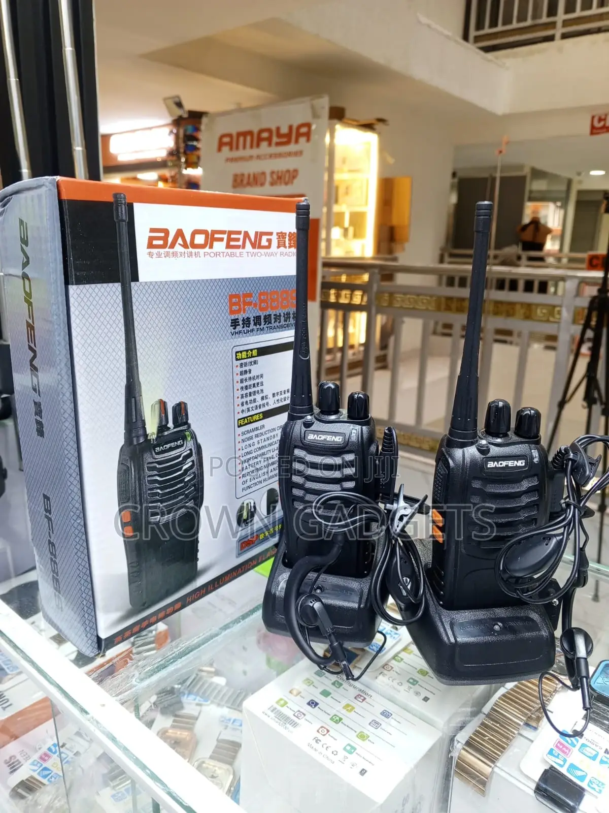 Bf-888s Two Way Radio 16 Channel 3-5km Communication