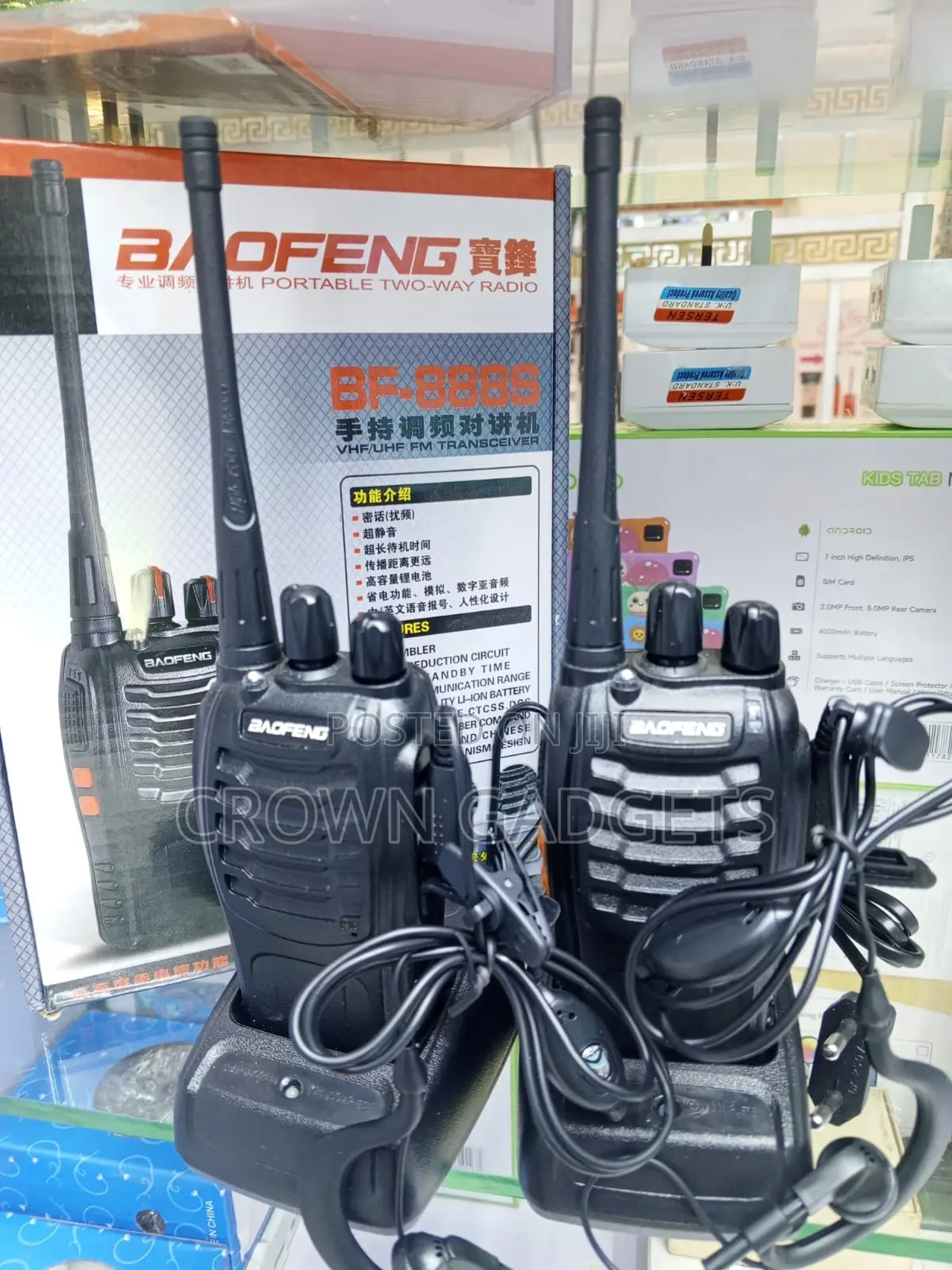 Baofeng Bf-888s Security Camping Two Way Radio Device