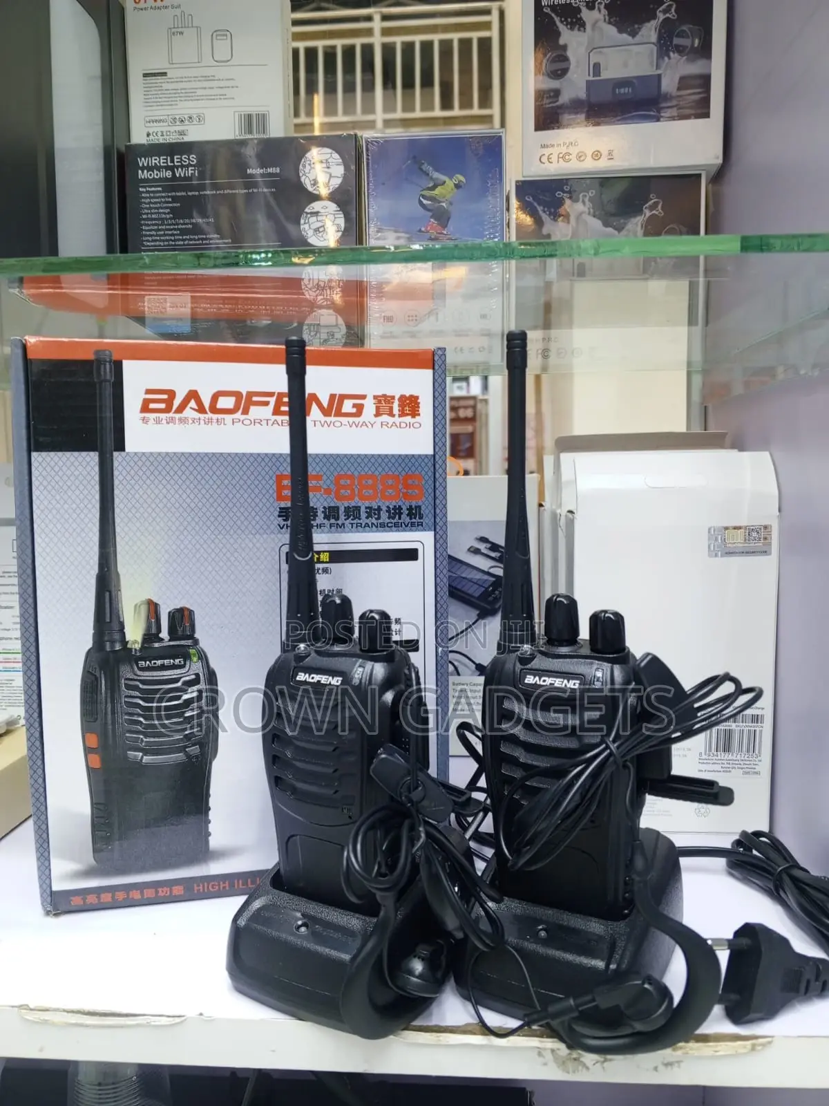 Baofeng Bf-888s Uhf Portable Two-Way Radio, Walkie Talkie