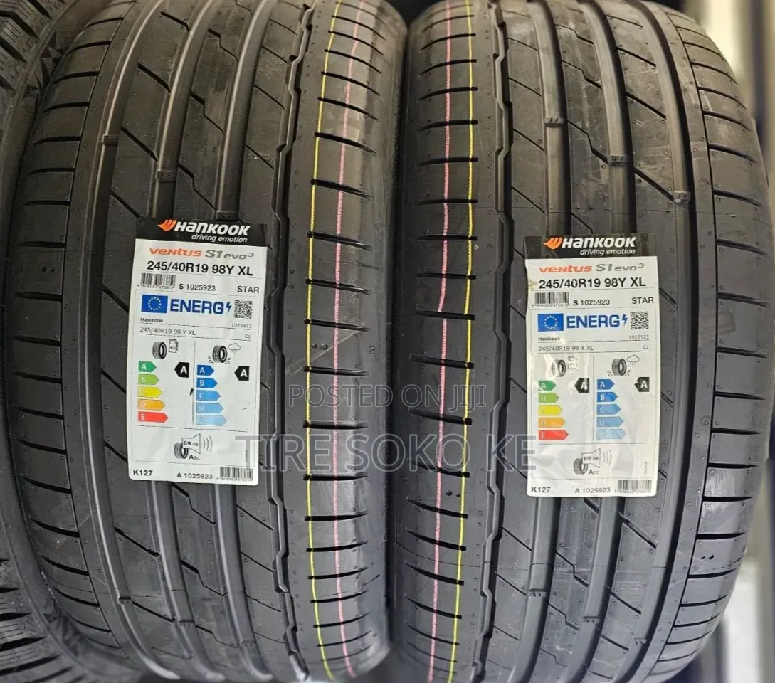 245/40r19 Hankook Ventus S1 Evo3 (K127b) Runflat Tyres