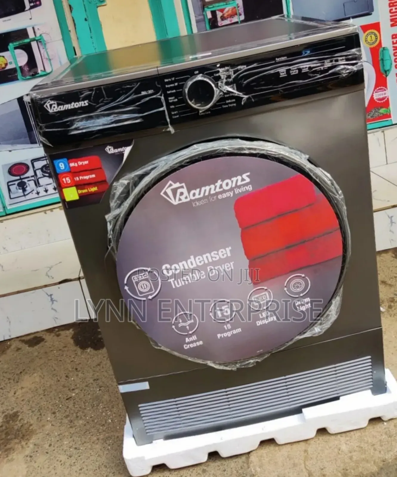 *Ramtons 9kg Condenser Tumble Dryer Rw301