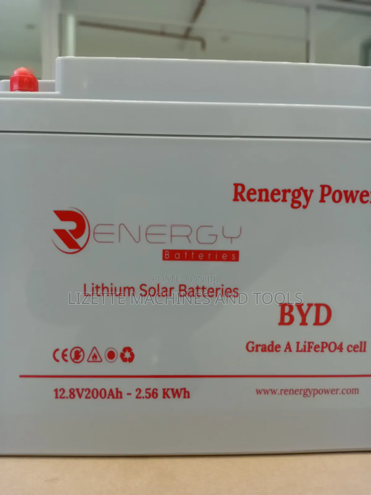 Renergy 200ah Lithium Battery 12v, 2.56kwh