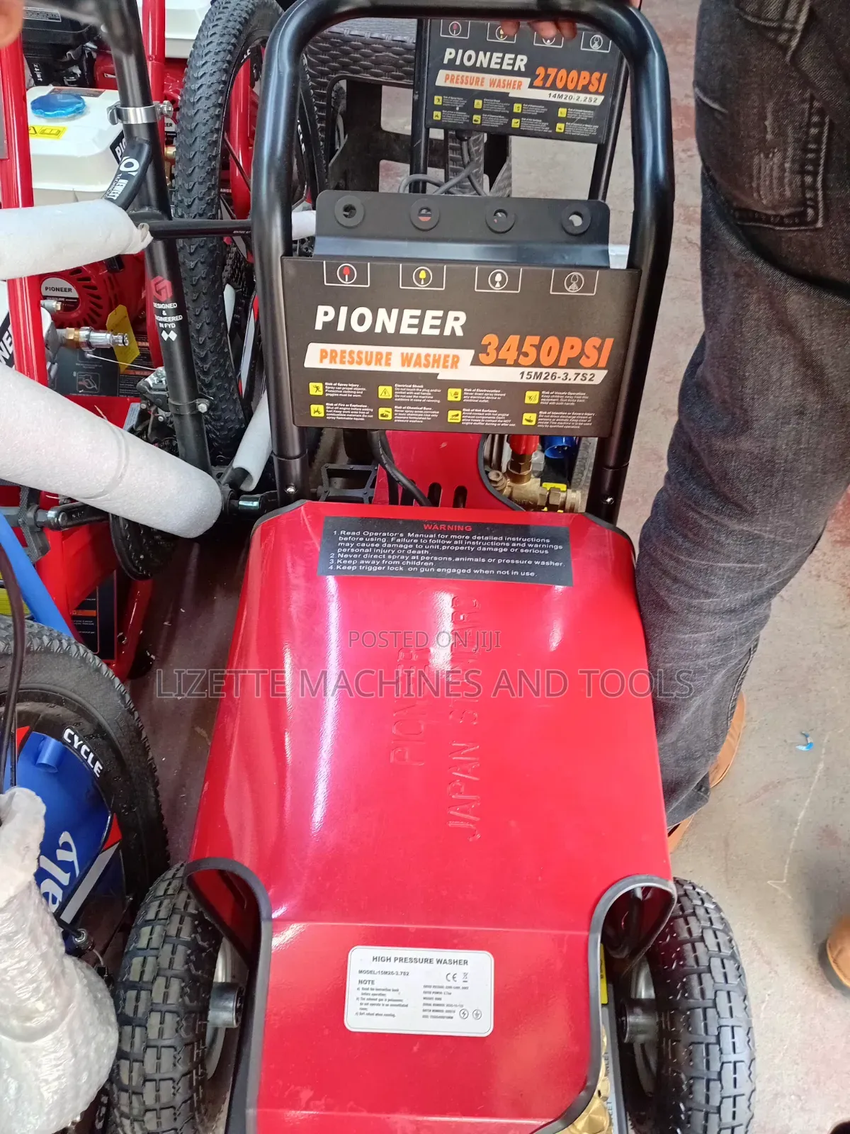 Pioneer 3450psi High Pressure Washer