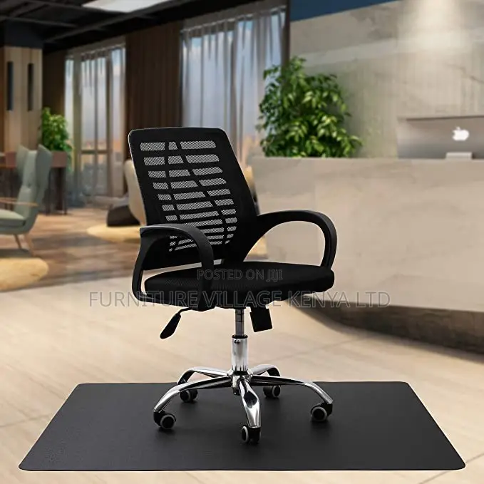 Black Ergonomic Swivel Task Home Chair
