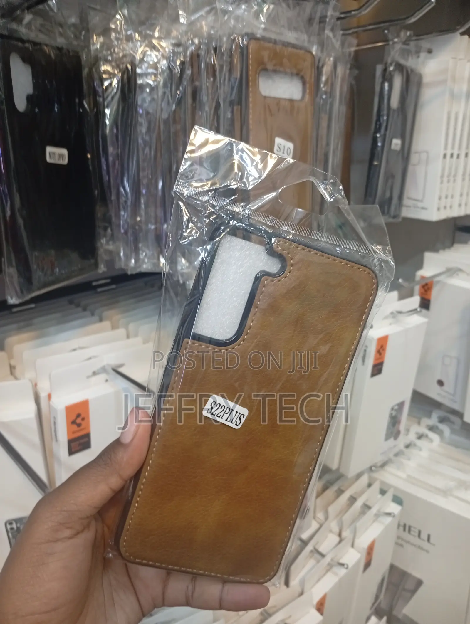 Samsung Galaxy S22 Plus Luxury Pu Leather Back Casecover Case