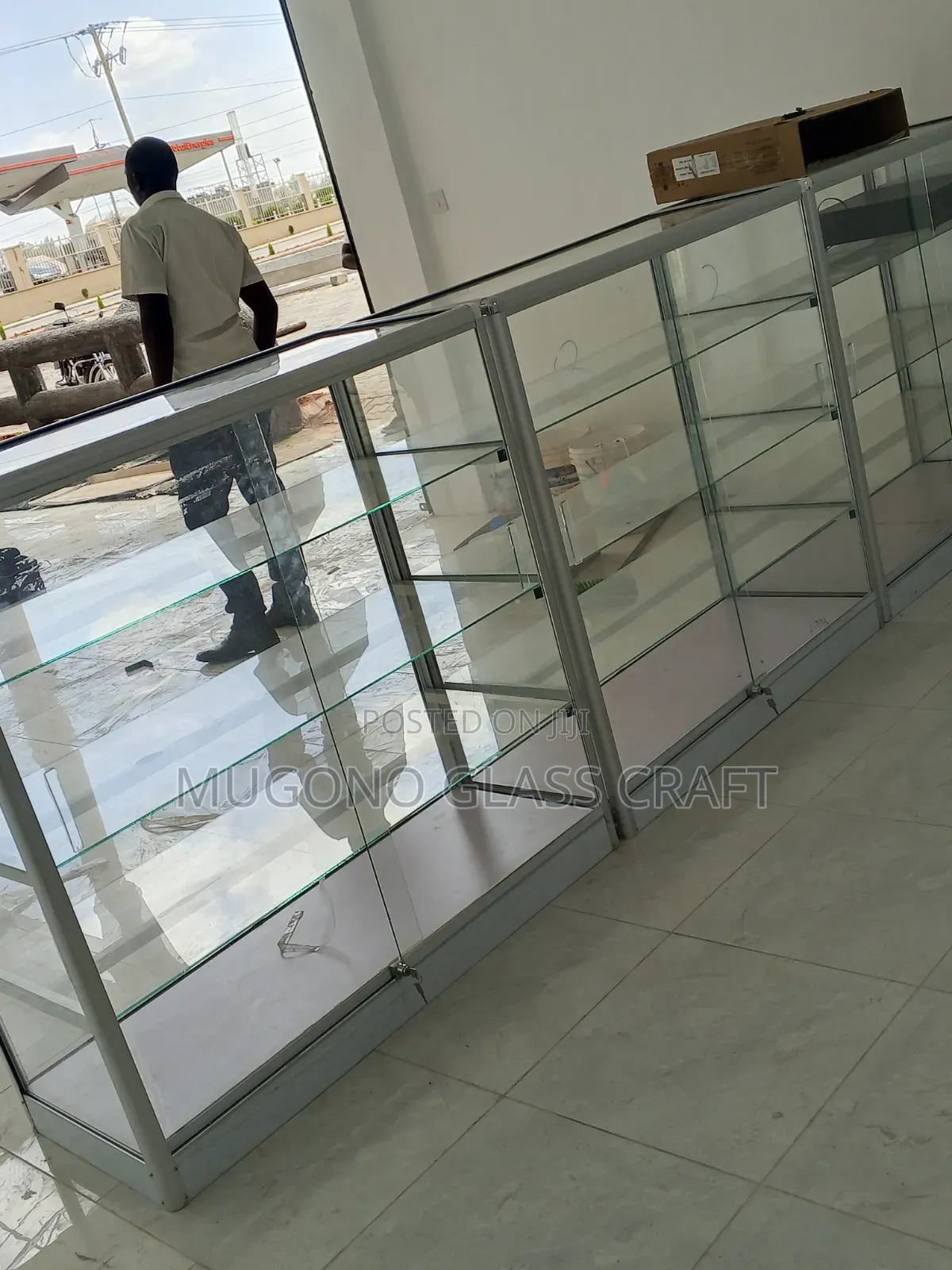 Modern Glass Counter for Sell