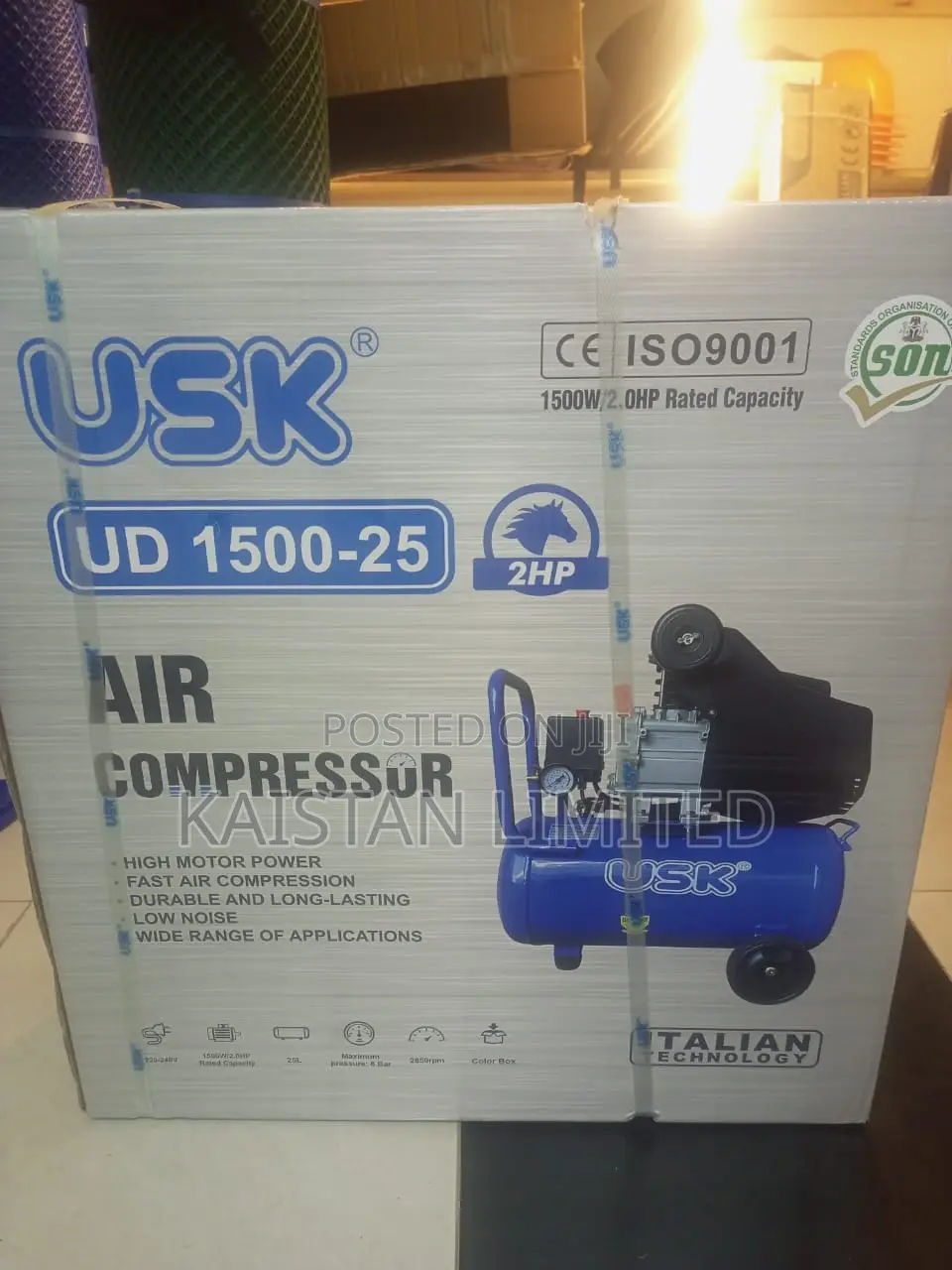Usk 25l Air Compressor/ 1500w Compressor