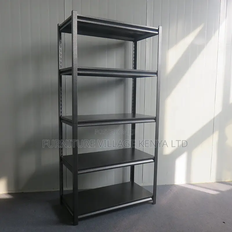 5-Tier Metallic File Shelving Office Rack