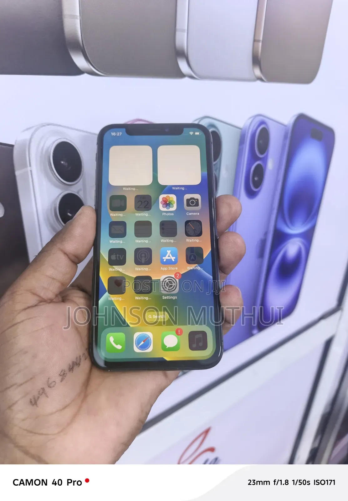 Apple iPhone X 256 GB Black