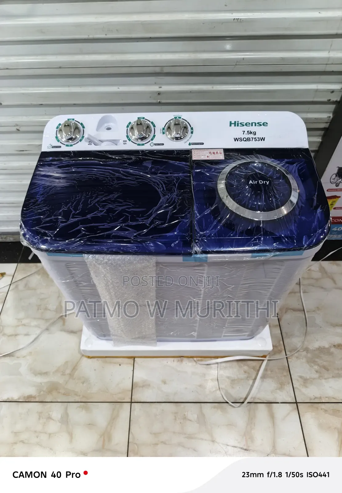 Hisense Washing Machine Top Load Wash and Spin