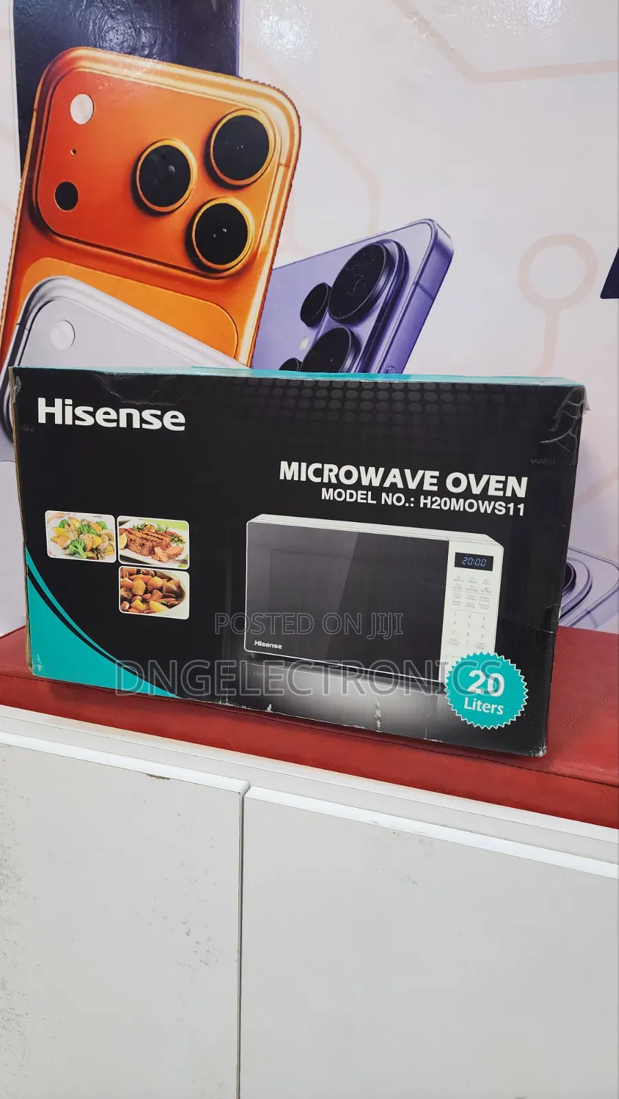 Hisense Microwave Oven 20 Litres H20moms11-White