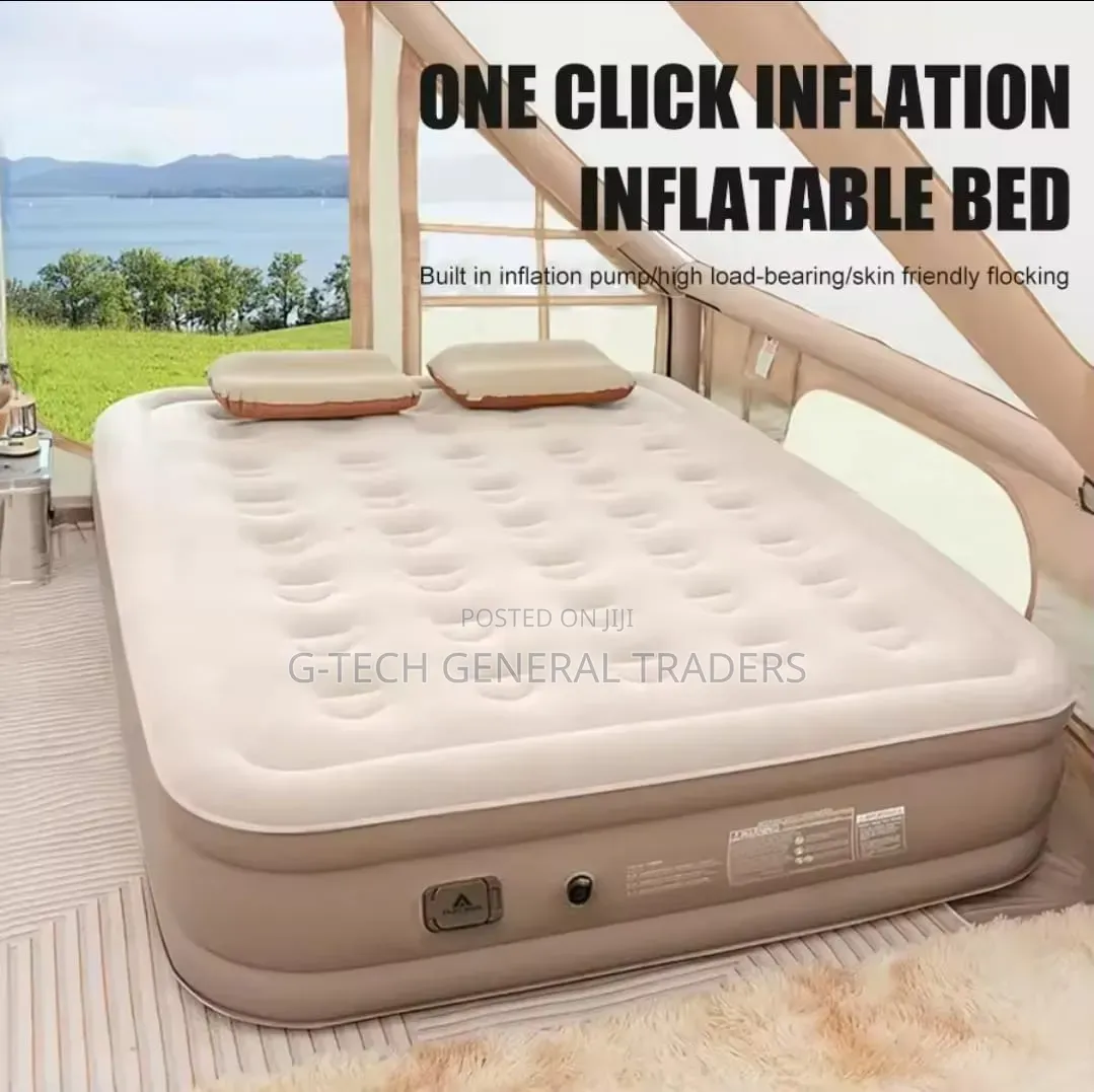 One Click Inflatable High Density Inflatable Bed