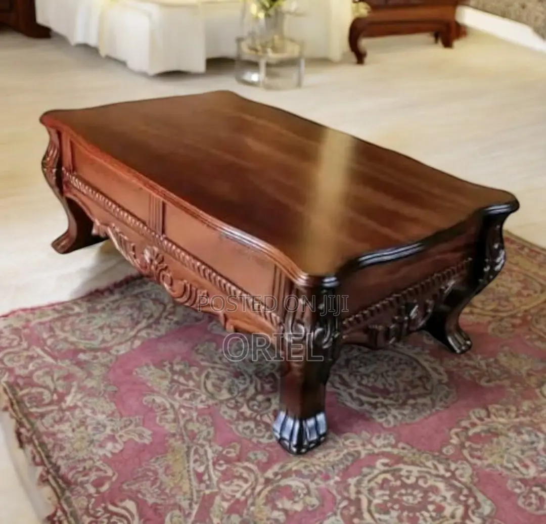 Coffee Tables : Rectangular Mahogany Office Coffee Table