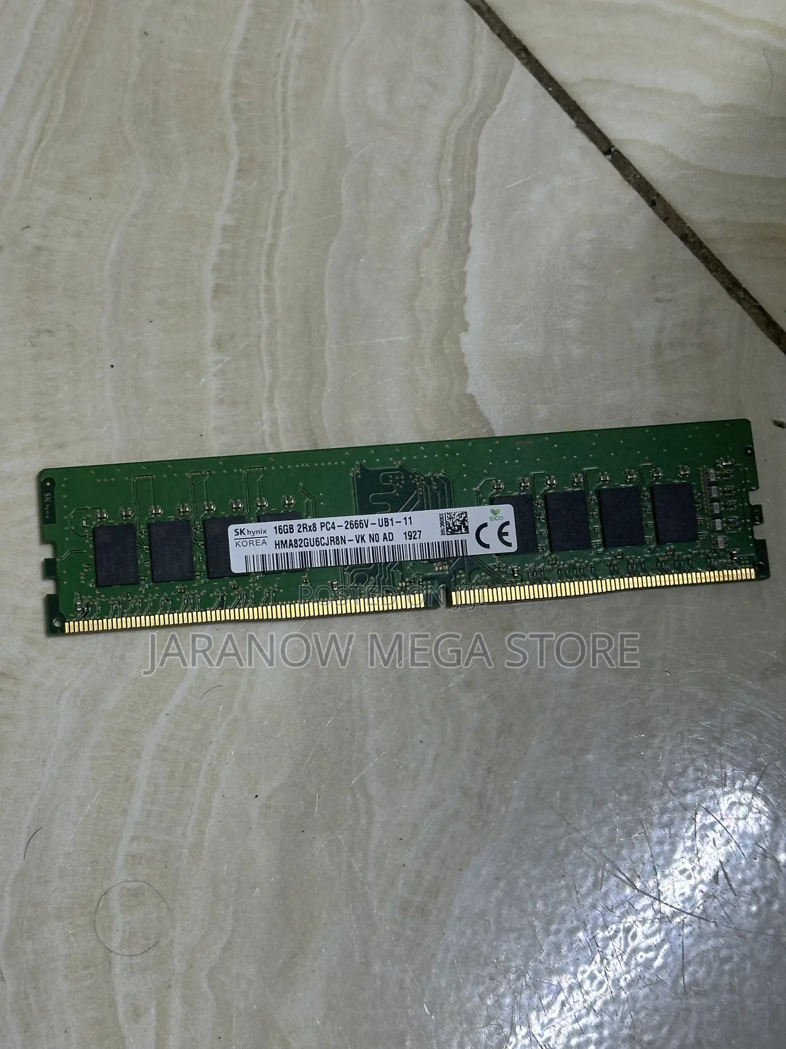 Hynix 16gb 2rx8 Pc4-2666v Ddr4 Server Memory