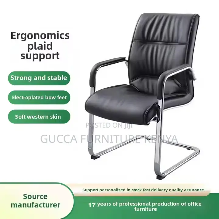 Leather Executive High Back Home Desk Seat