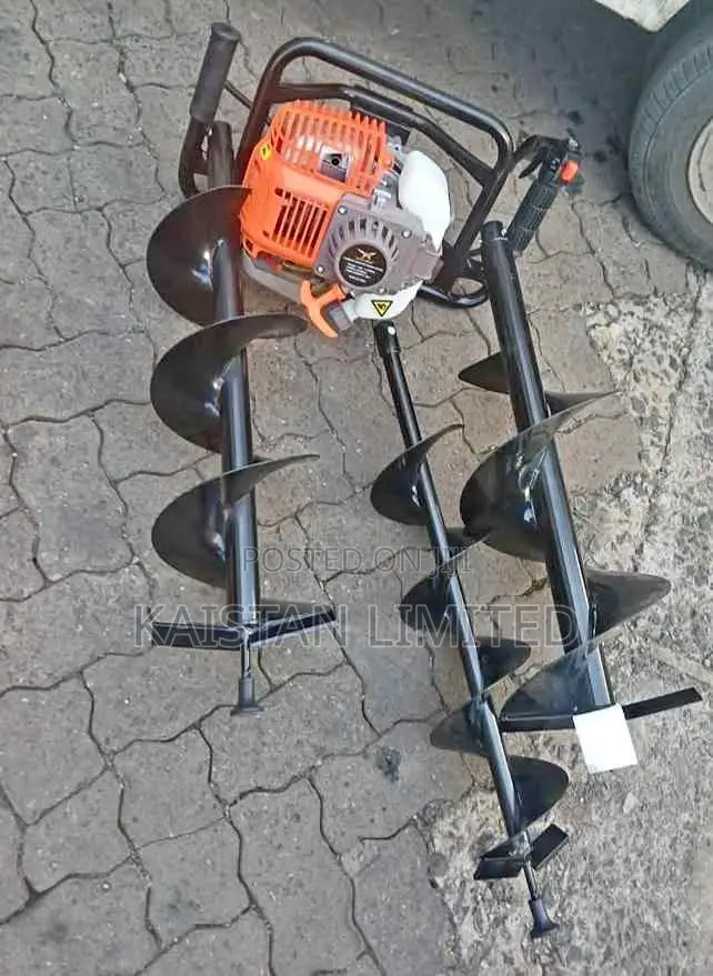 Hawk King 4-Stroke Earth Auger Machine 139cc Petrol Hole Digger