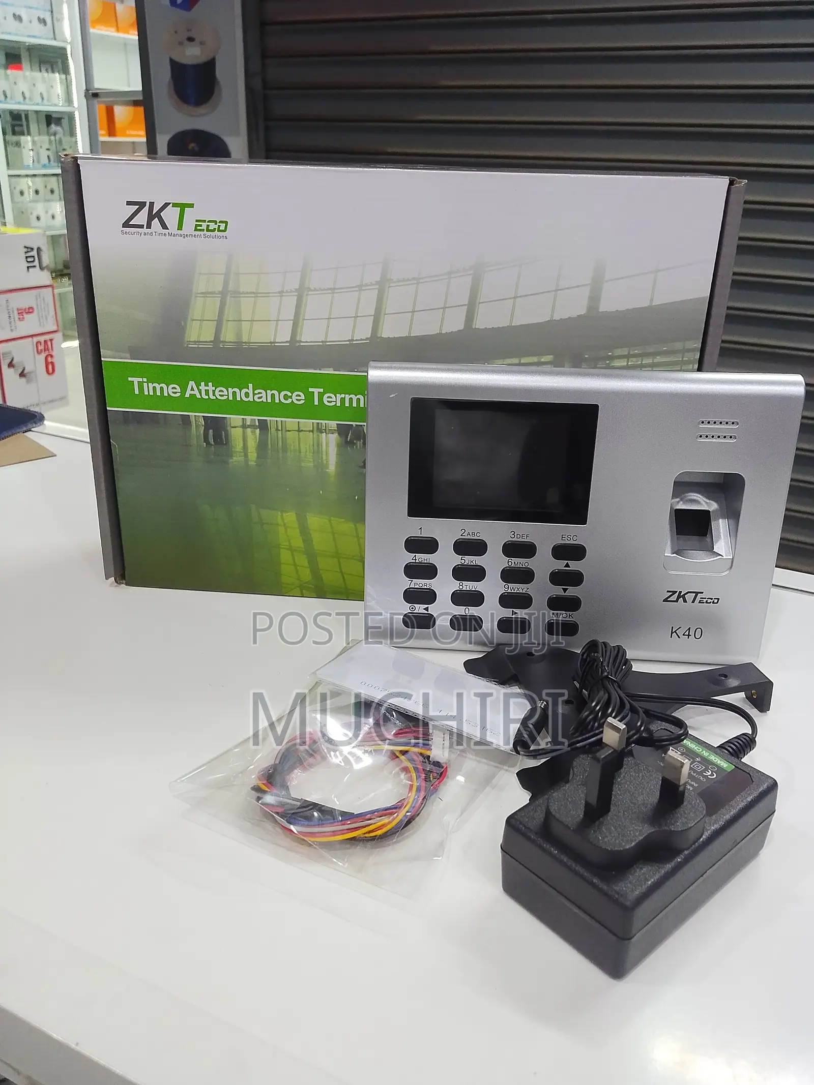 K40 Zk Teco Biometric Attendance Terminal