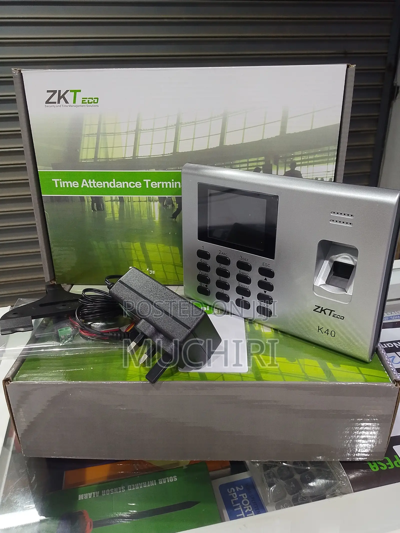 Clock In And Out Time Attedance K40 Zkteco K40 Machine
