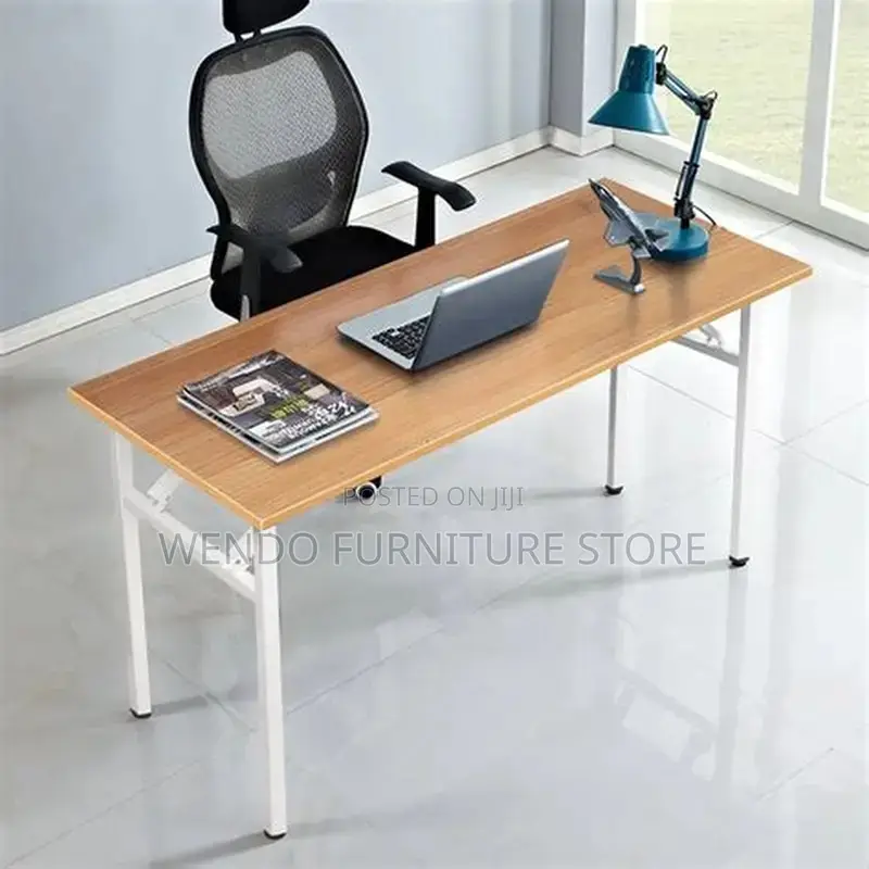Office Table; Foldable Classic Design Study Desk