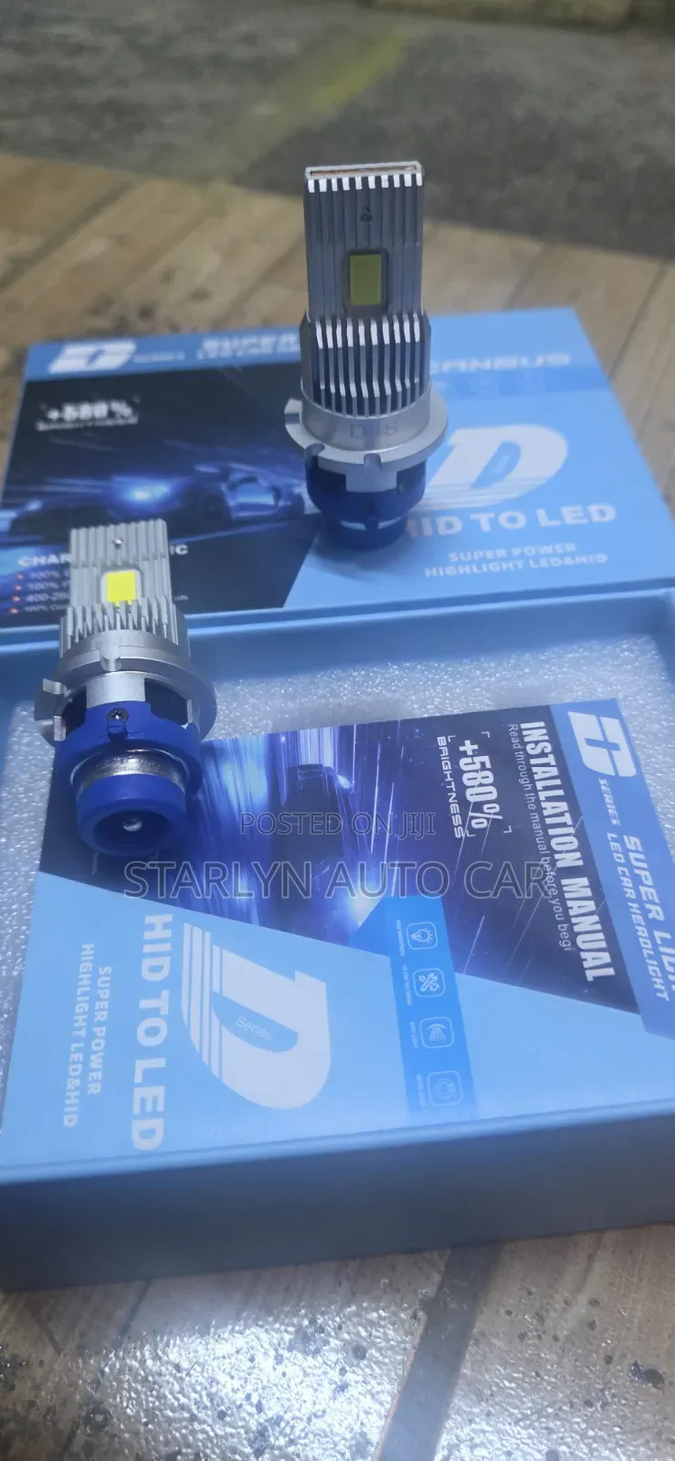 Premium Hid-to-Led Conversion Bulbs (D2s/D2r/D4s/D4r) 