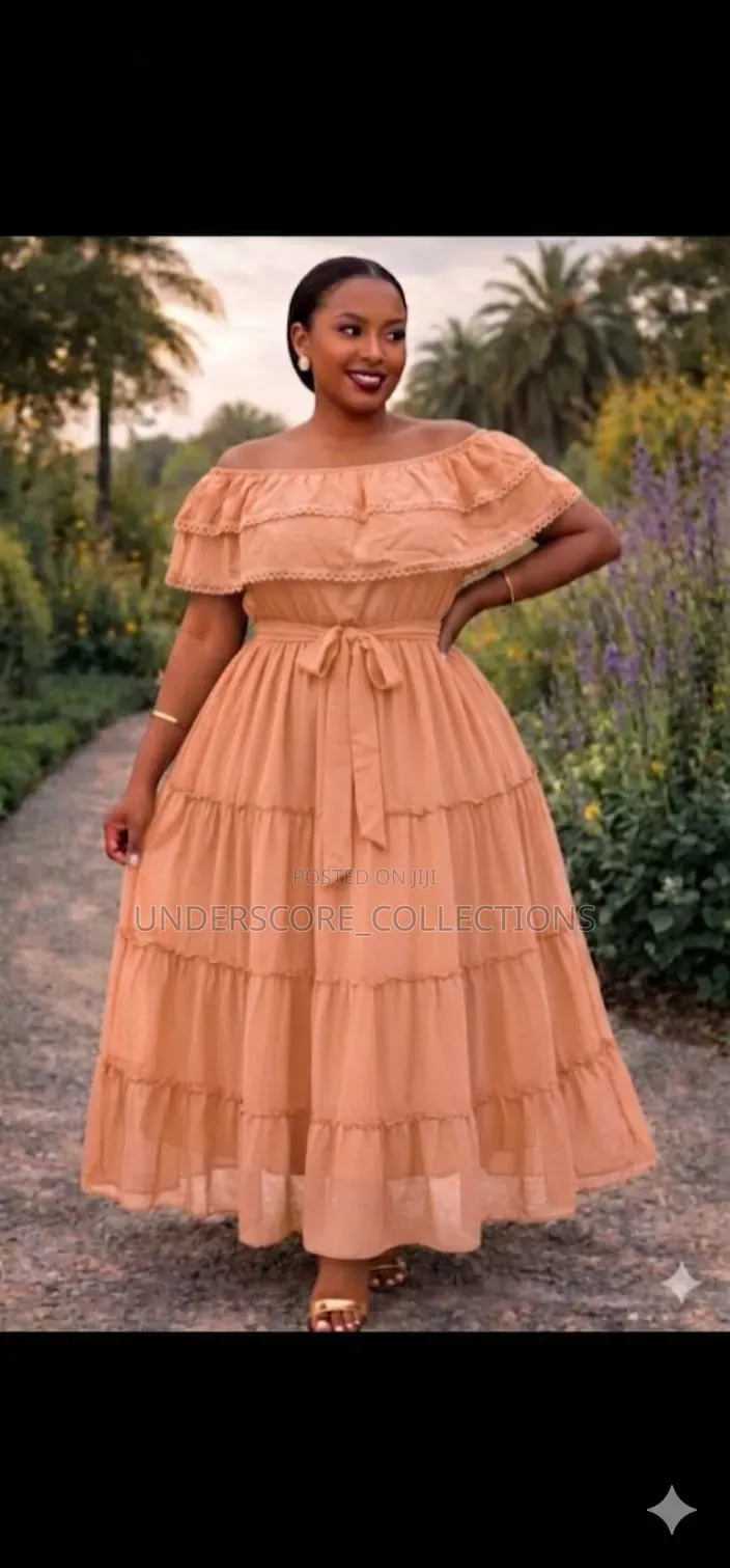 Ladies Light Weight Off Shoulders Maxi Dresses
