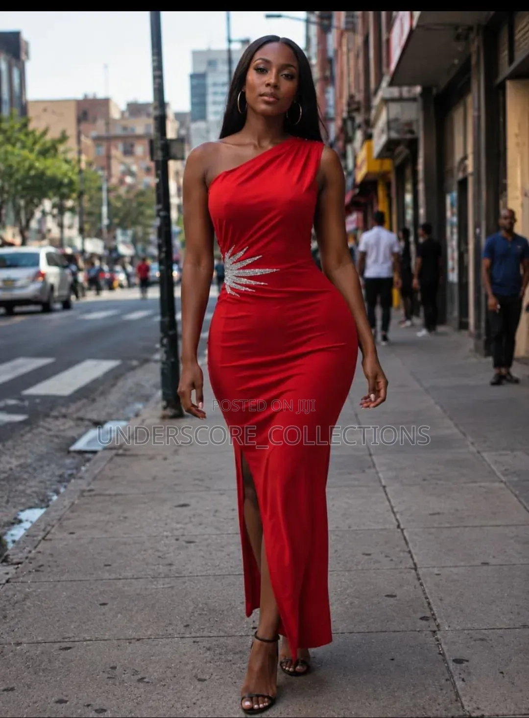 One Shoulder Out Bodycon Dinner Dresses