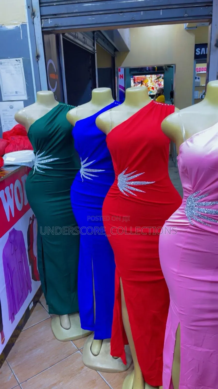 One Shoulder Out Bodycon Dinner Dresses