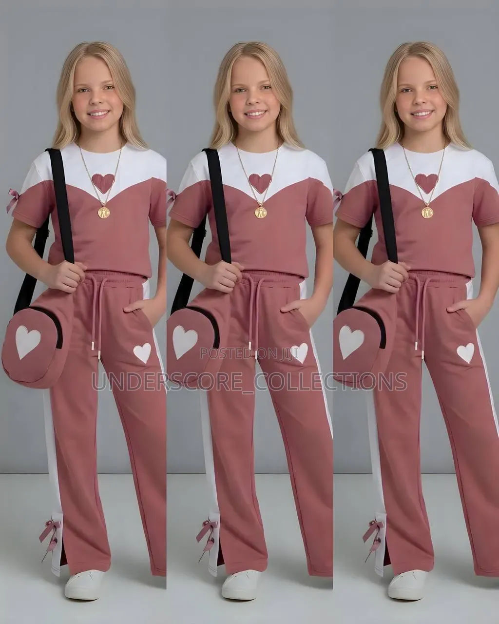 Baby Girl's Turkey Pants Set