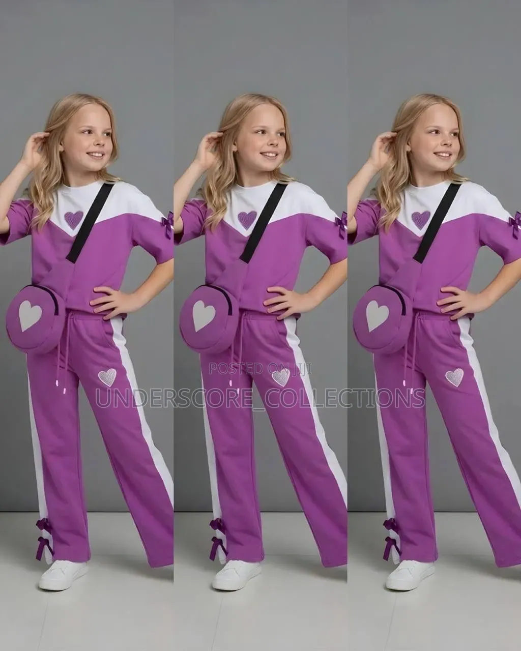 Baby Girl's Turkey Pants Set