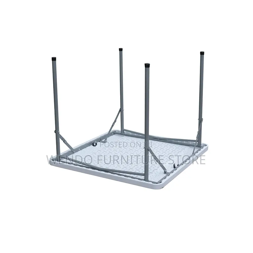 Home Tables; Foldable White Outdoor Picnic Tables