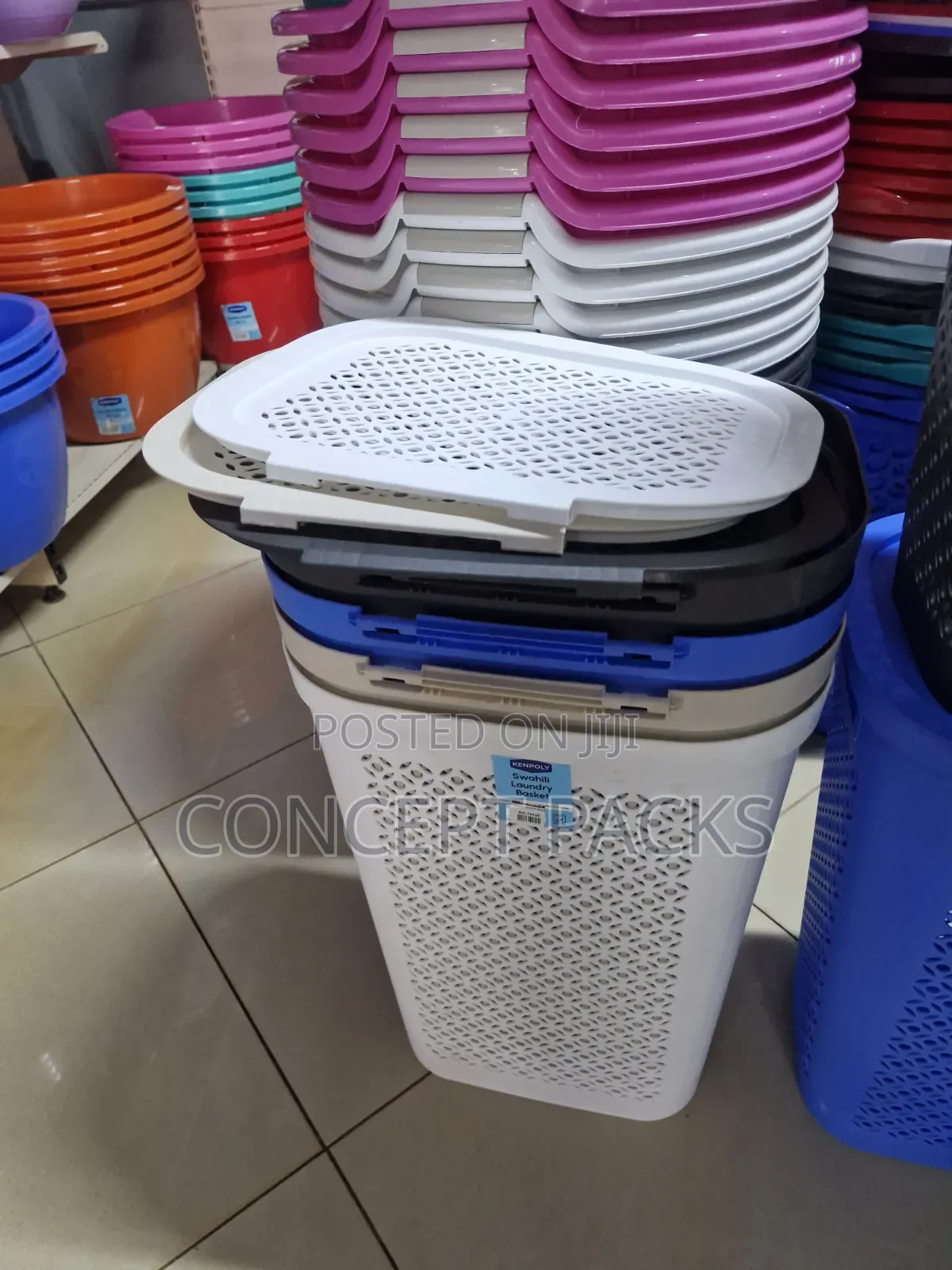 Kenpoly Swahili Laundry Basket.