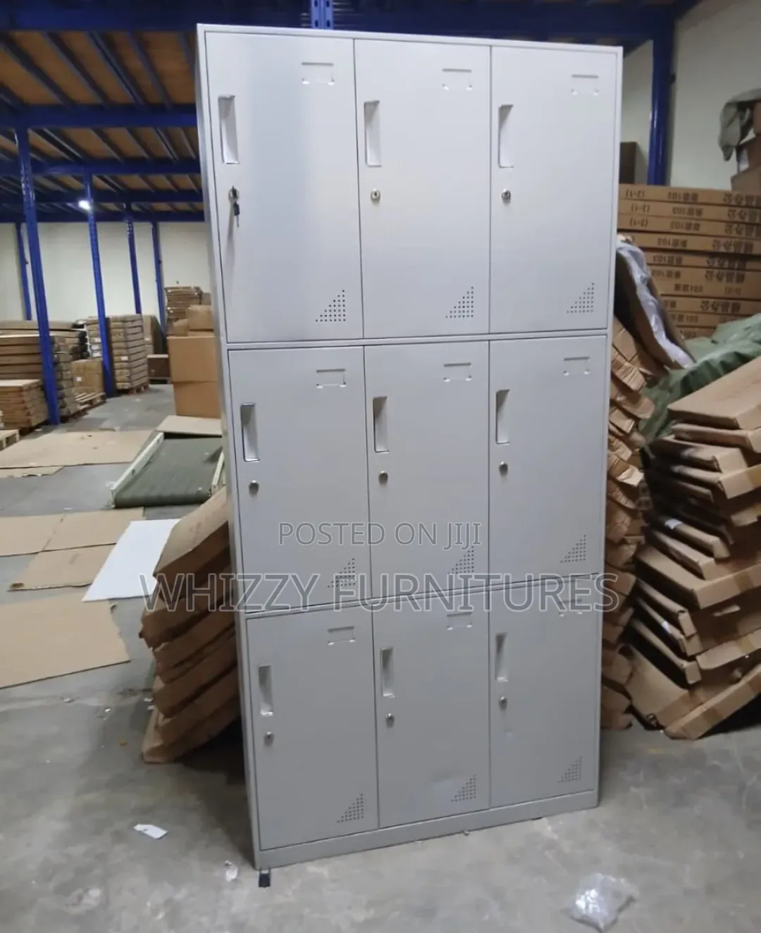 9 Door Gyms Storage Cabinet