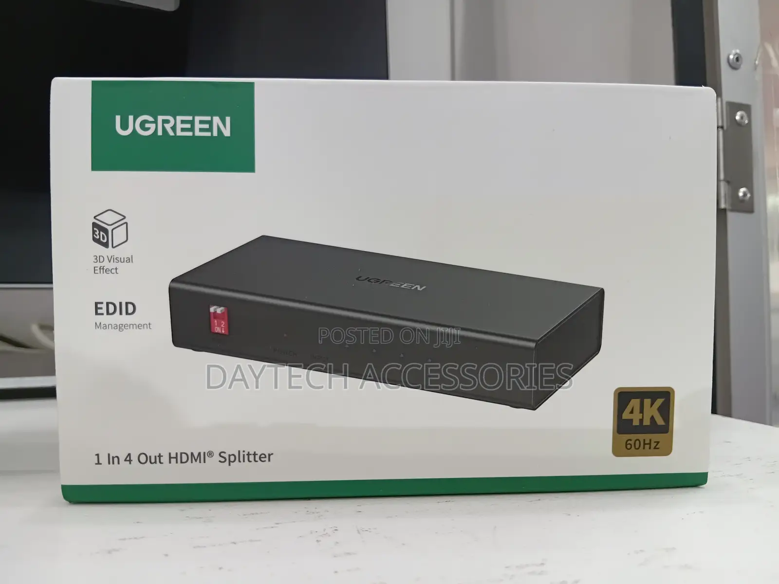 Ugreen at 60hz Hdmi 1 in 4 Out Splitter (Model 40202uk) With Edid