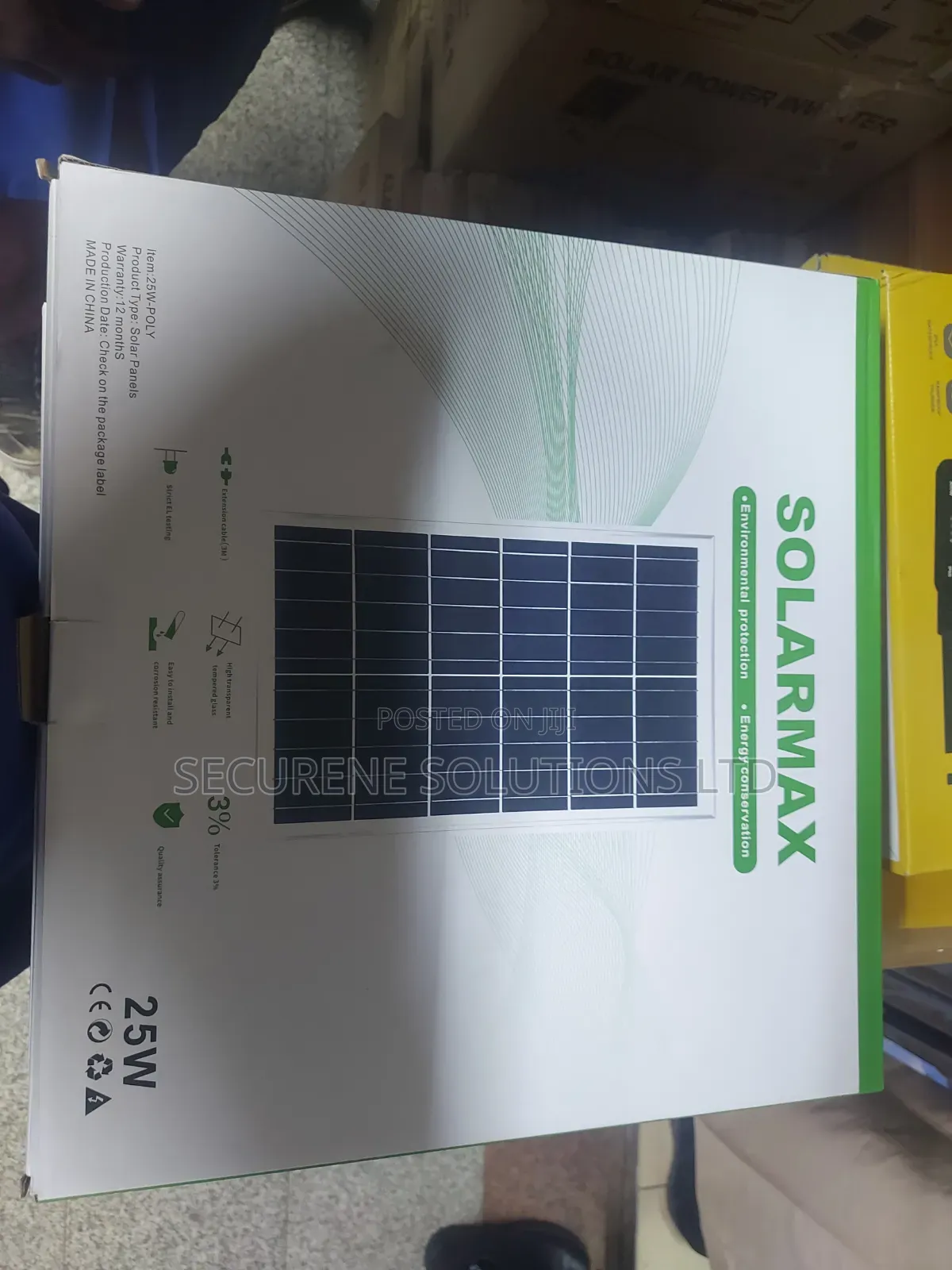 Solarmax Wl-500w Solar Flood Light Kit