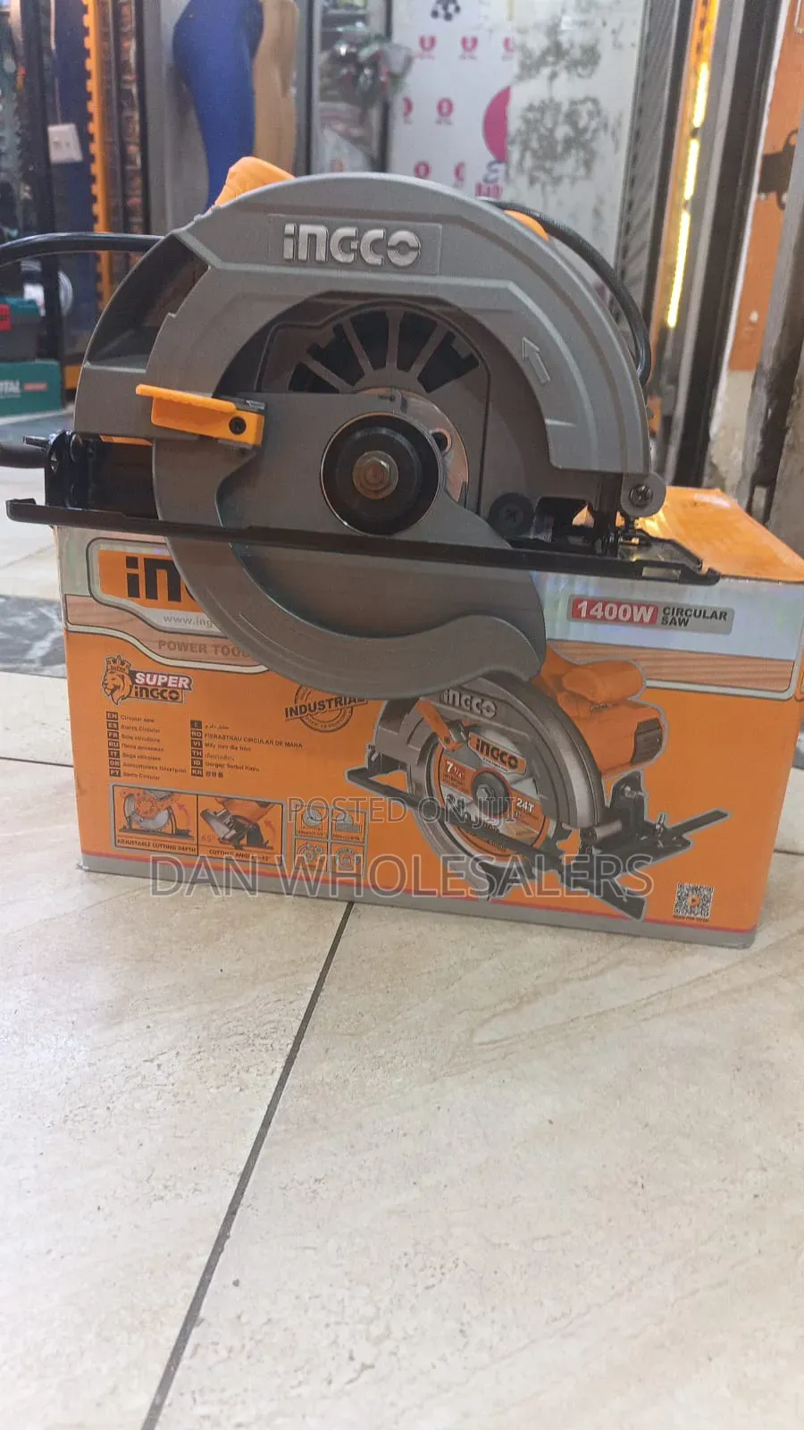 7 Inches Ingco Circular Saw 1400 Watts