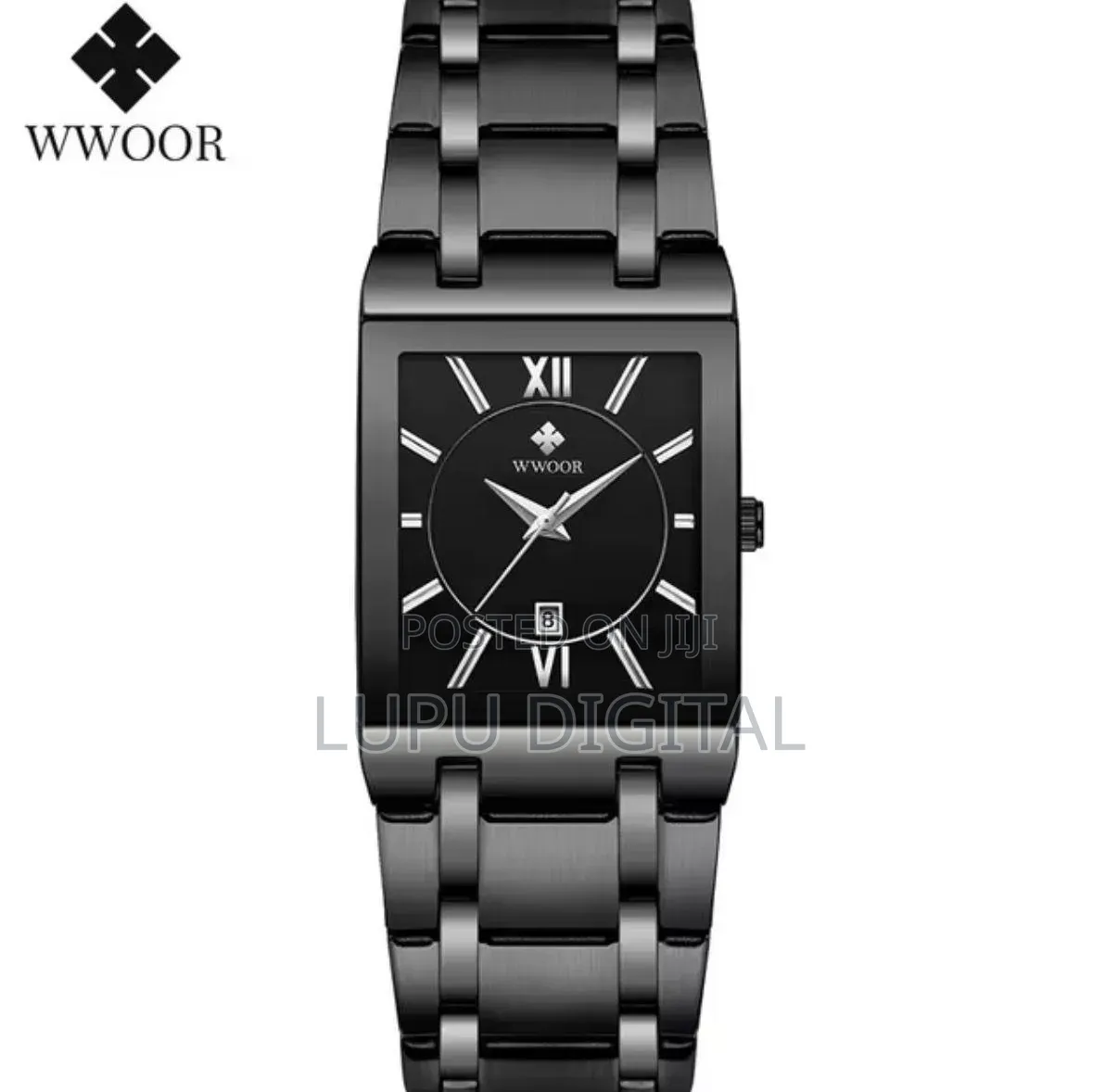 Wwoor Square Men Watch #8858