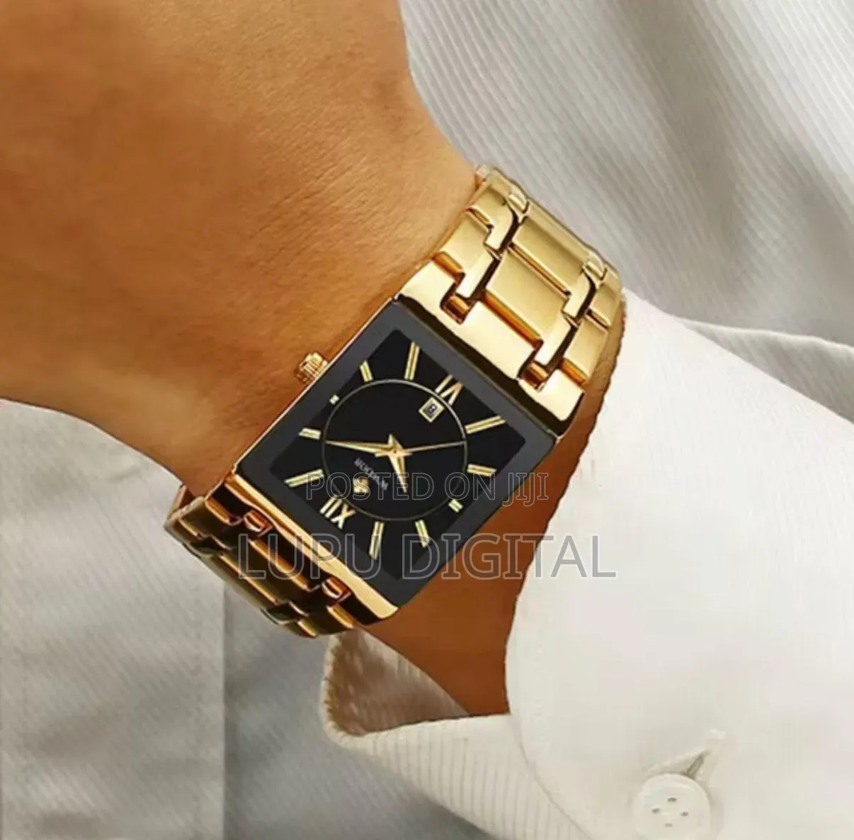 Wwoor Square Men Watch #8858