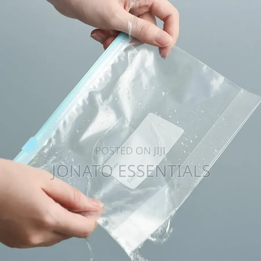 Reusable Silicone Food Storage Bags 10pcs Set Fridge Organizer