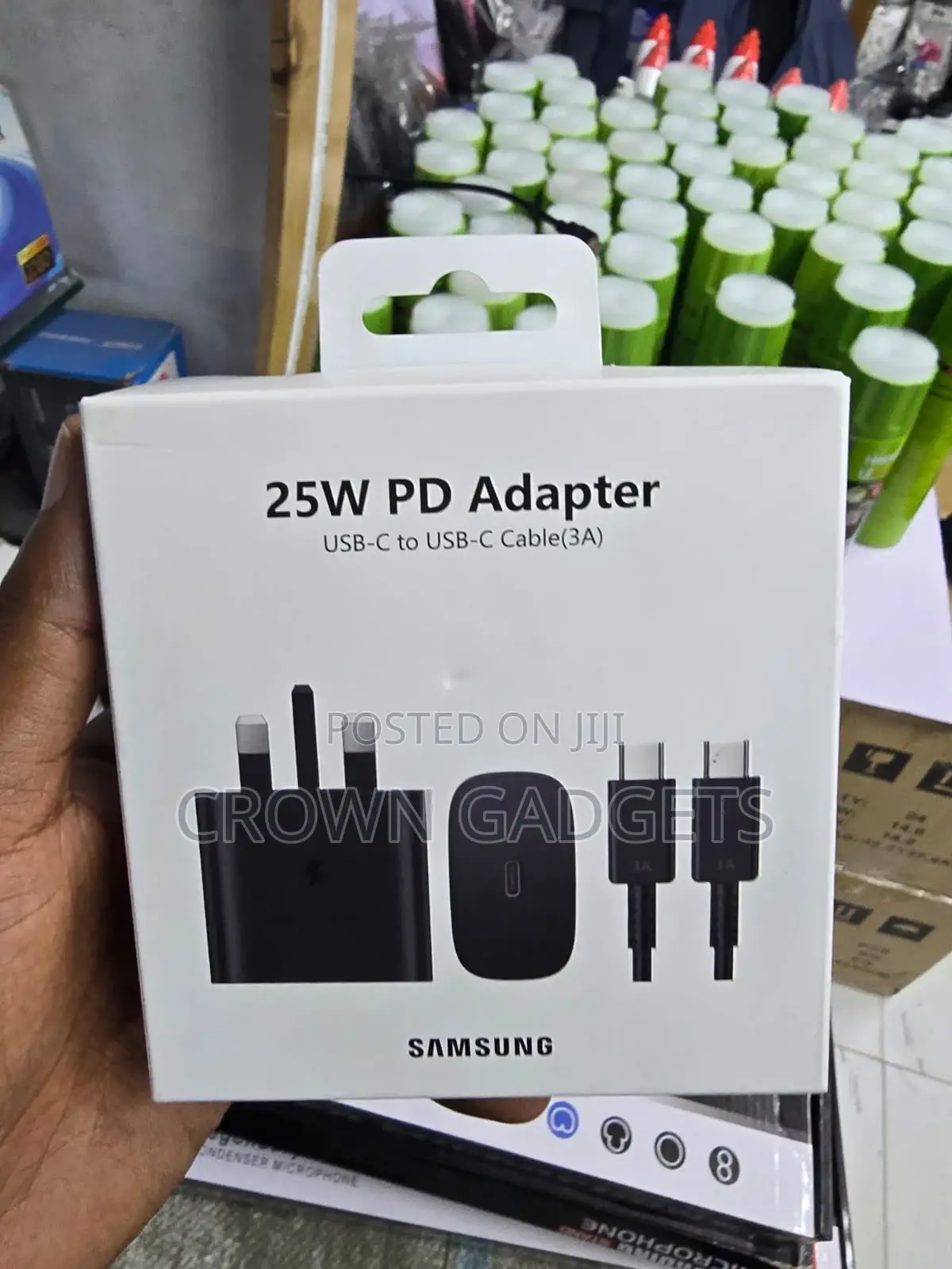Samsung 25w Pd Fast Charger Usb-C Adapter With Type-C Cable