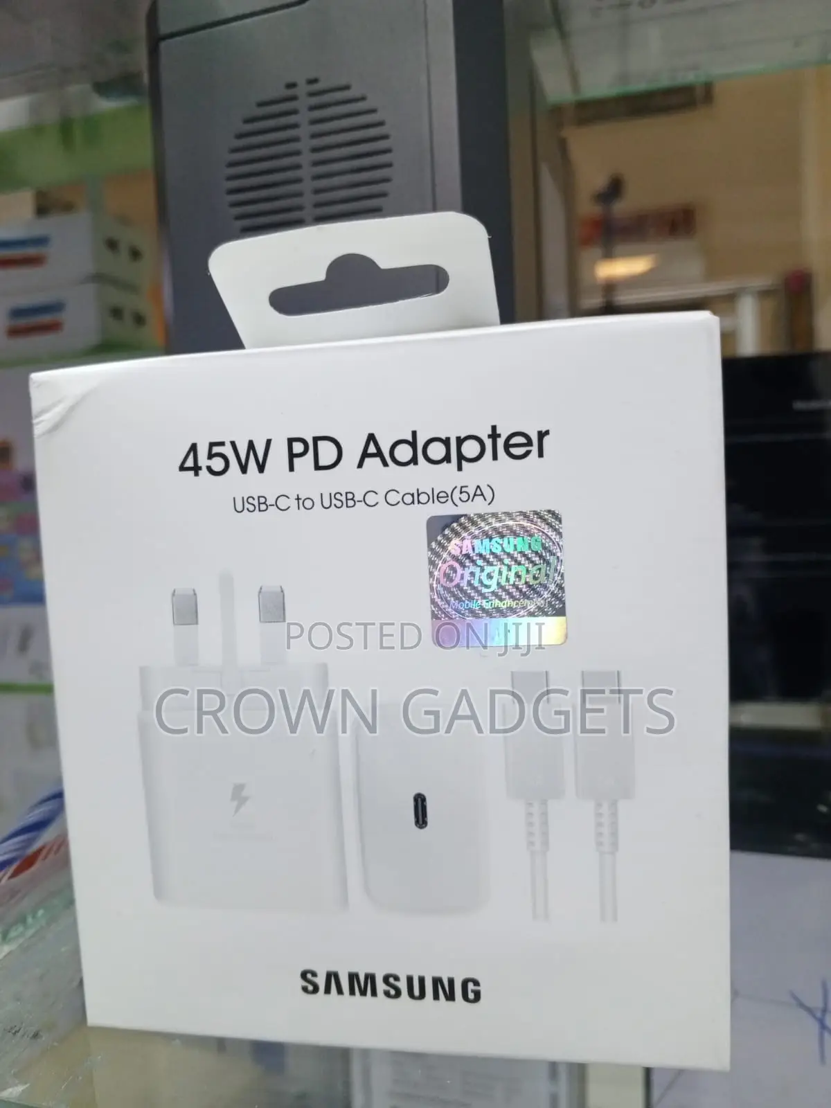 Samsung 45w Usb-C Super Fast Charger With 5a Cable