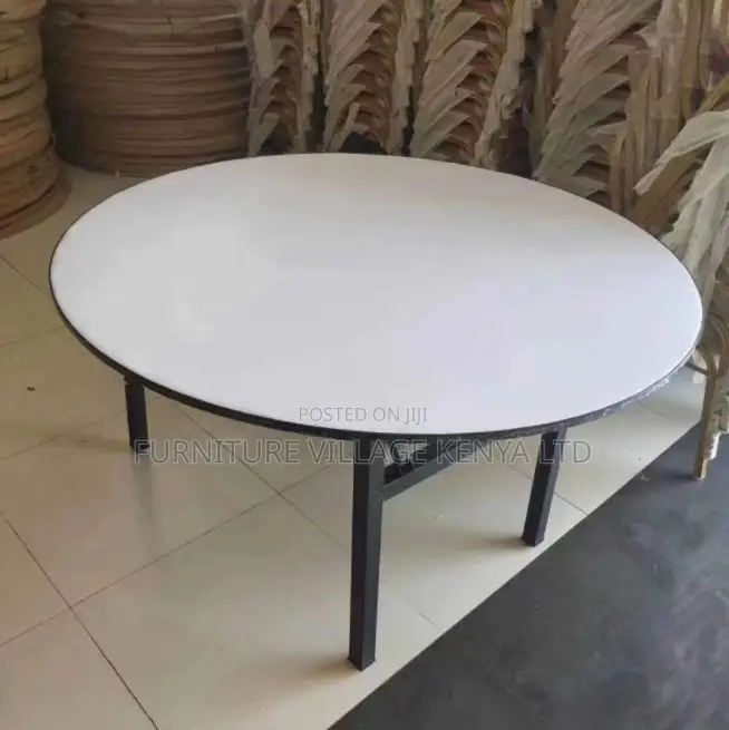 Customized Folding Round Office Banquet Table