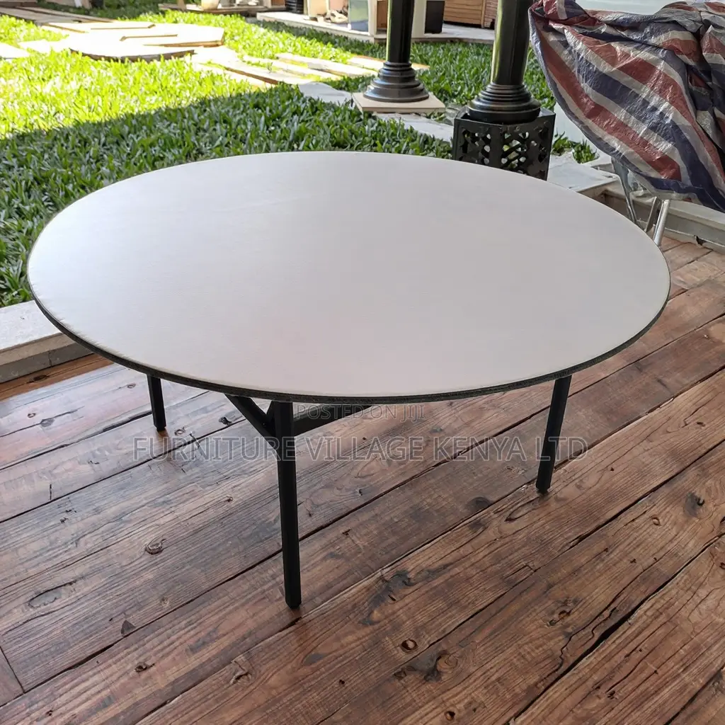Customized Folding Round Office Banquet Table