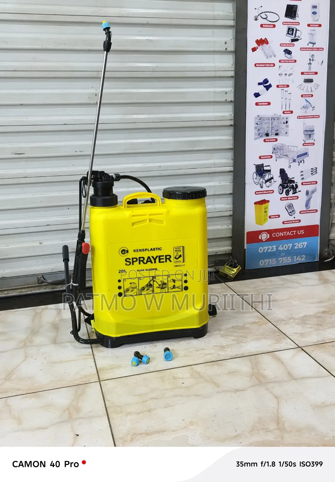Knapsack Sprayer 20ltrs