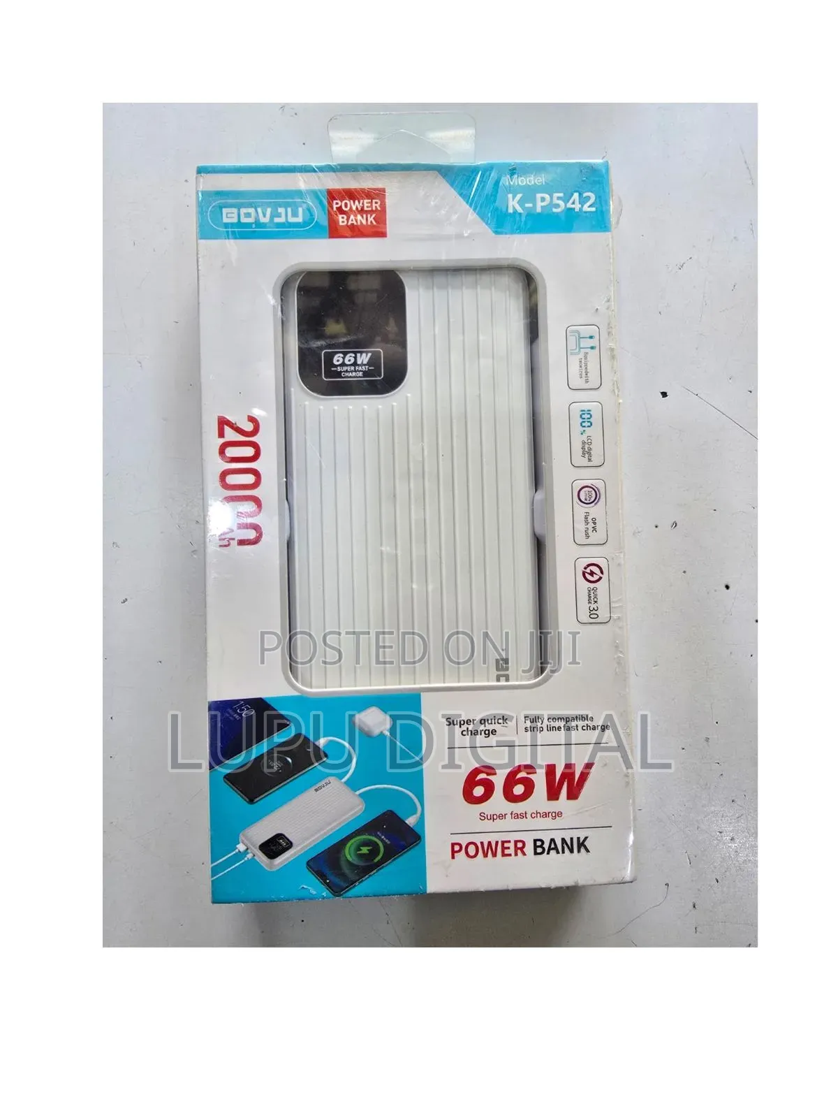 Kp542 20000mah Superfast Powerbank