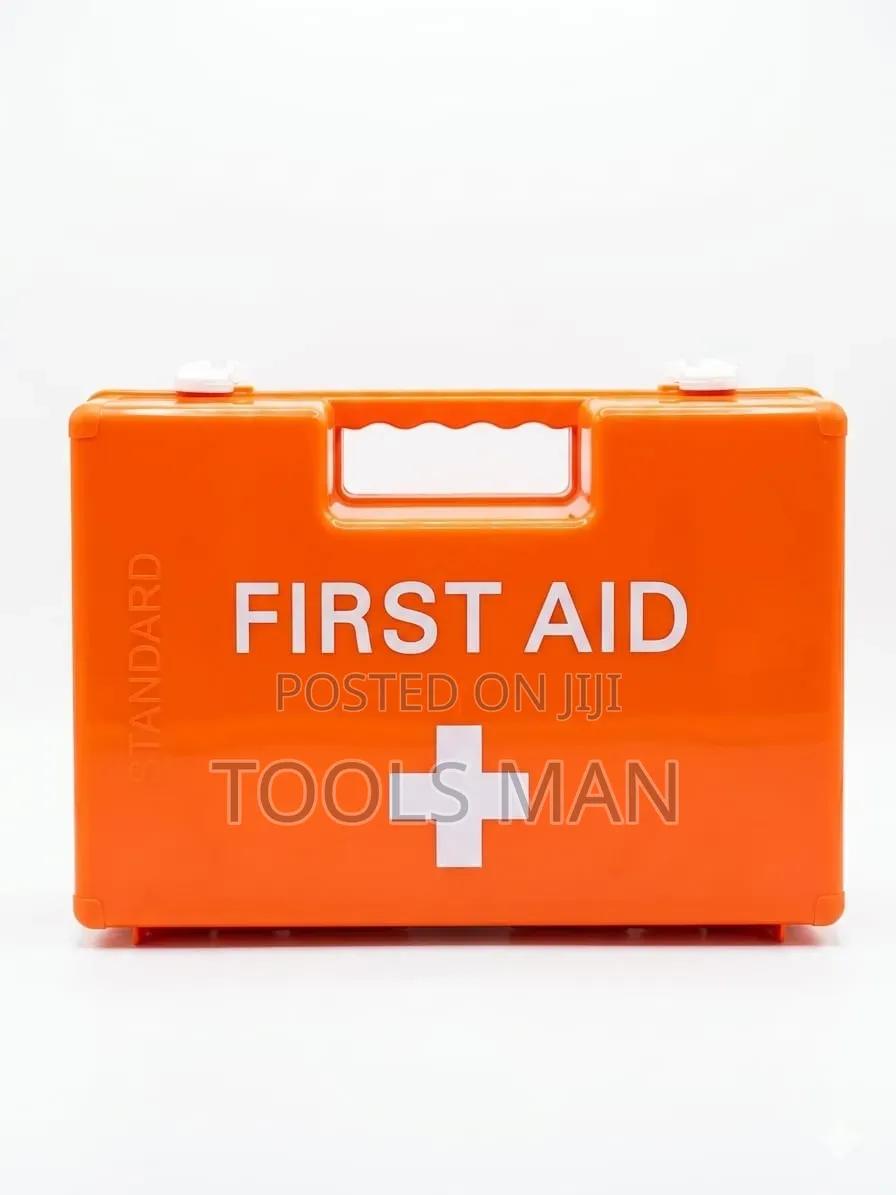 Professional Portable Emergency First Aid Kit - Orange Case