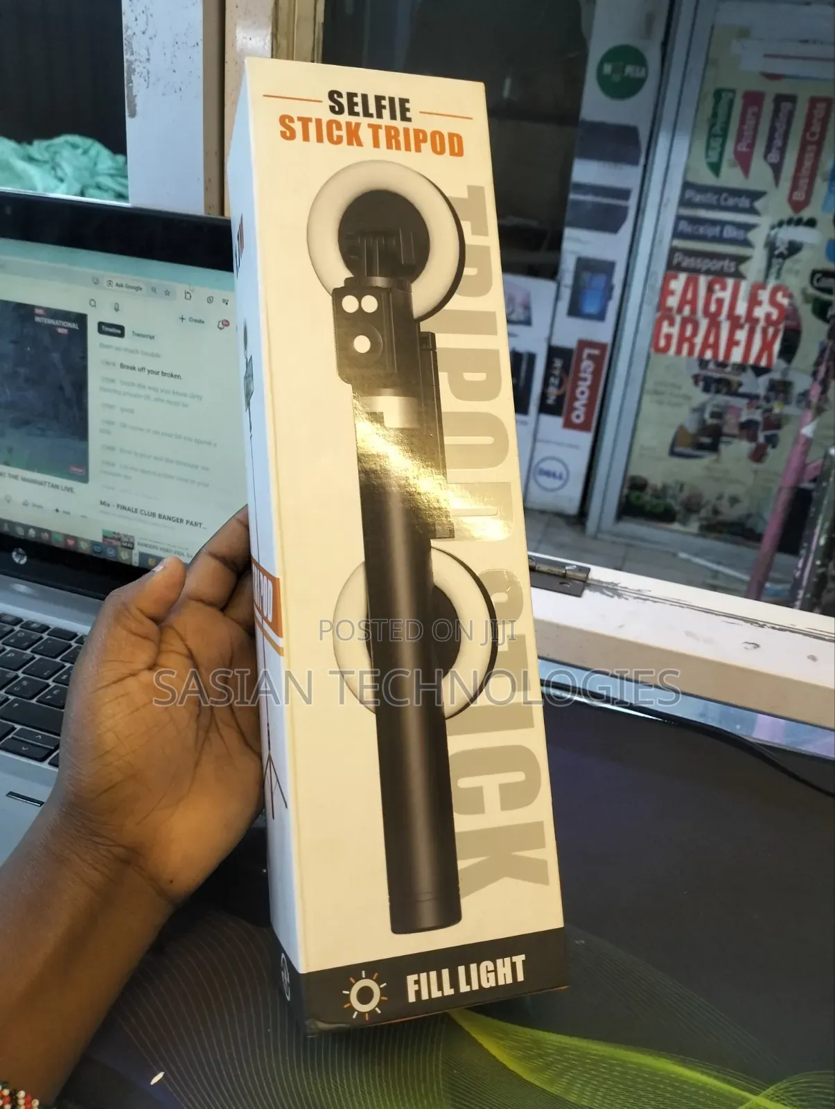 Portable Selfie Stick Available