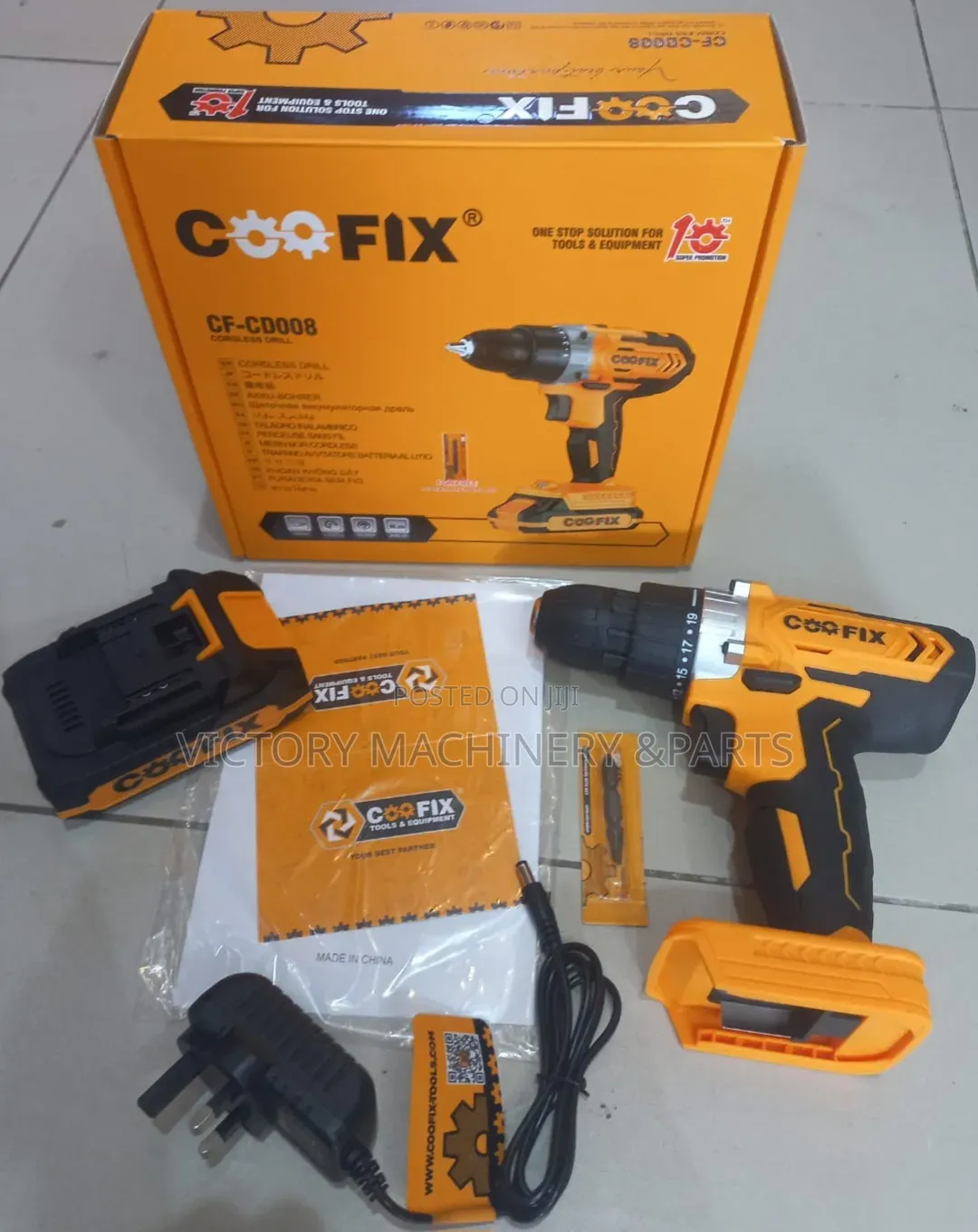 Coofix Cordless Drill 20v