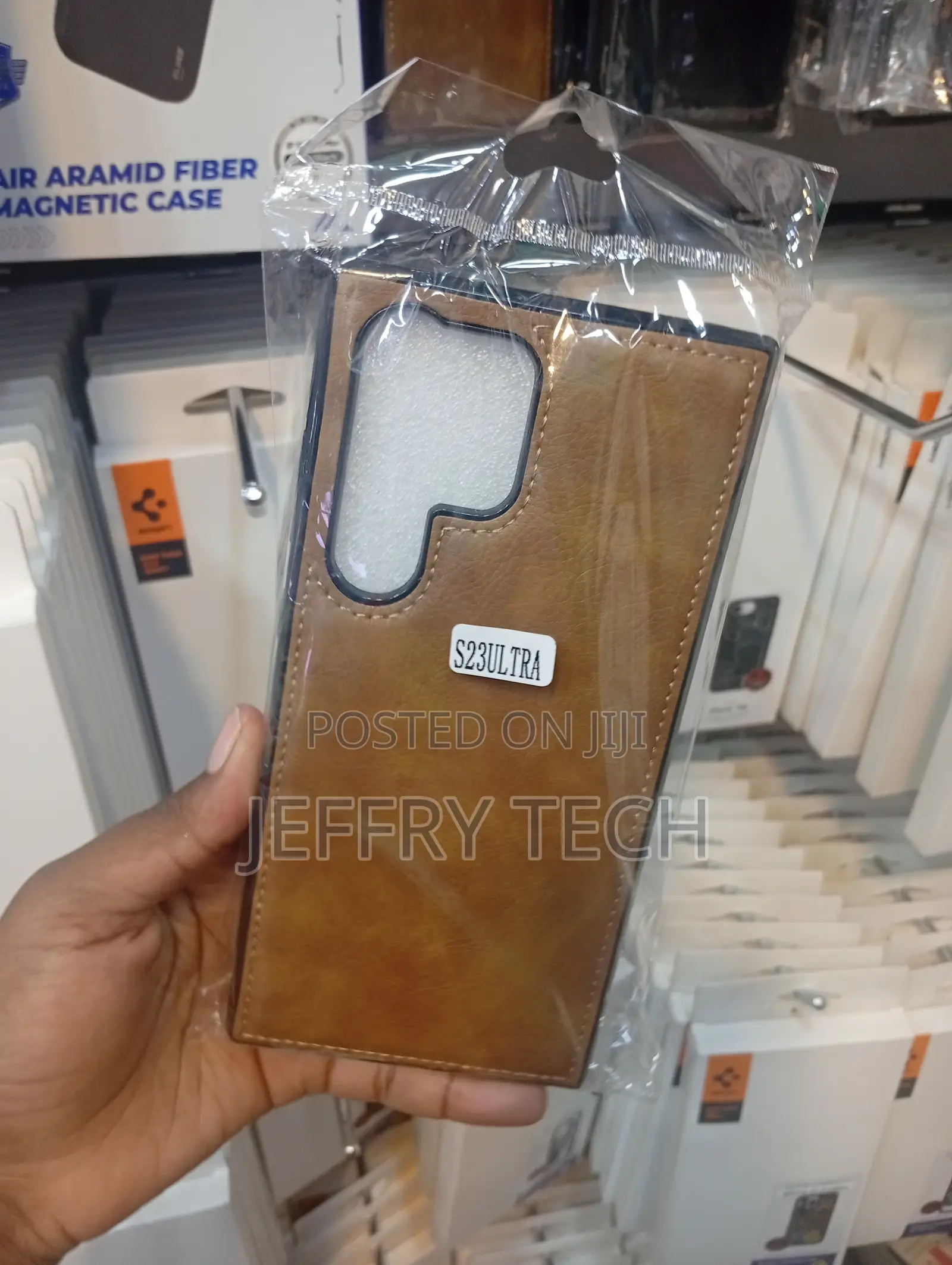 Samsung Galaxy S23 Ultra Barlow Full-Grain Leather Case