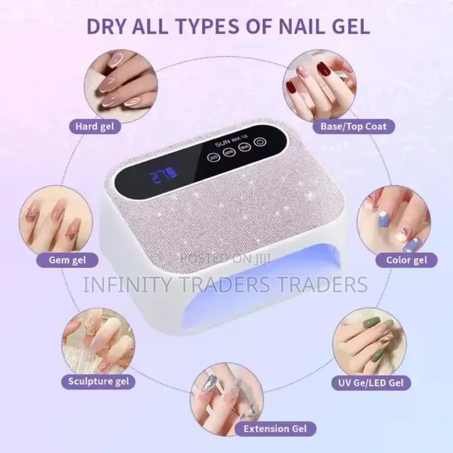 2in1 Led Uv Nail Curing Lamp